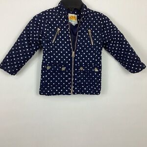 C&C California Polka Dot Jacket Size 3T